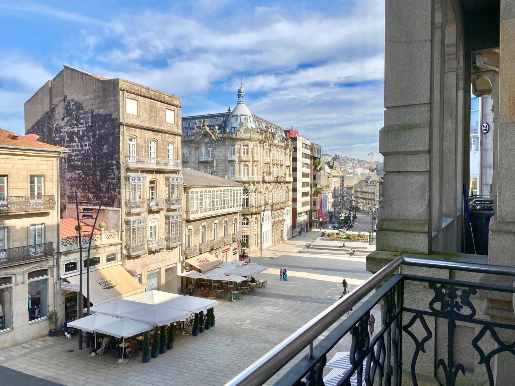 Puerta Del Sol - Vigo Centro Appartement Buitenkant foto